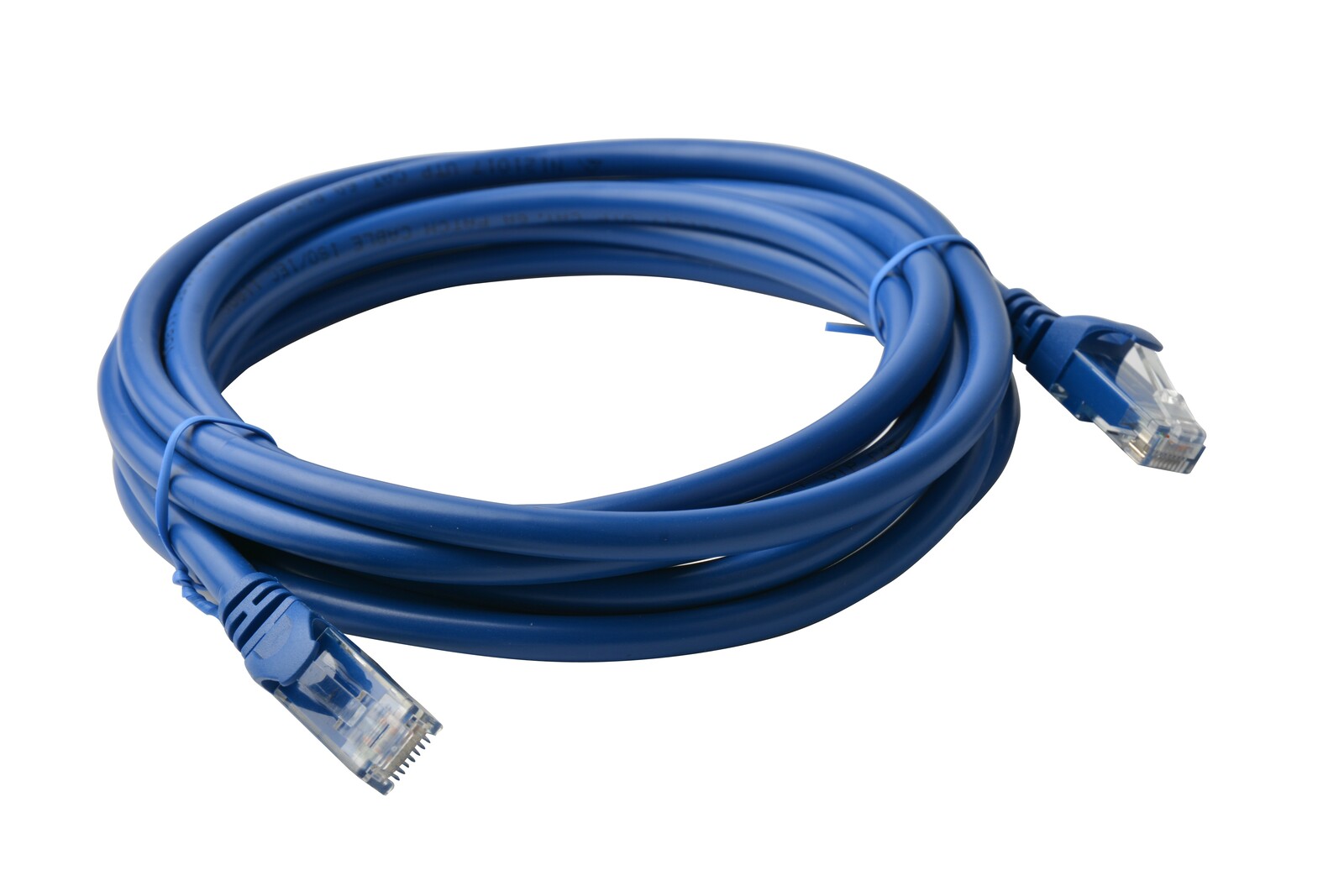 Cat 6a UTP Ethernet Cable, Snagless - 7m Blue - 8WARE