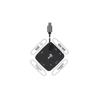 Aerocool Essential TypeC HUB with Card Reader with 3.5MM Power Port
