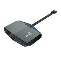 AeroCool Gaming USB Type-C Multifunction Adapter with LAN, VGA, USB 3.1 & Type-C Power Delivery
