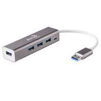 AeroCool Alfa USB 4-Port USB 3.0 Hub with Micro USB Input