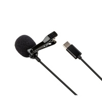 BOOC Professional Lavalier Mic Type C Mic Android Mic PU Pouch