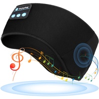 BOOC Sleep Headphones Bluetooth Headband, Soft Sleeping Wireless Music Sport Headbands, Long Time Play Built in Speakers for Workout Running Yoga