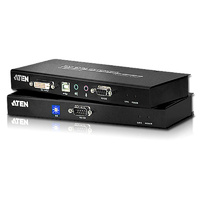 Aten USB Dual Link DVI KVM Console Extender with Audio & RS232 - 2560x1600  40m