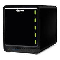 Drobo 5Dt (Turbo) 5-Bay Storage Array, w/TB2, w/128G mSATA & TB Cable plus 3 years DroboCare