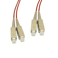 LinkBasic Single Mode Duplex SC-SC Fibre Optic Patch Cord 3 Metre