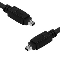 Firewire IEEE 1394A Cable 4P-4P 2m