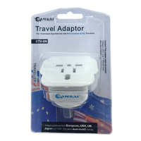 Travel Adapter for 240V Equipment from Britain/USA/Europe/Japan/China/Hongkong/Singapore/Korea