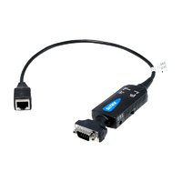 Sunix DevicePort Advanced Mode Ethernet enabled 1-port RS-232/422/485 Port Replicator (Screw Nut)