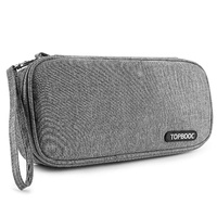 Portable Carrying Case for Nintendo Switch, Travel Carrying Bag Professional Protective Pouch for Nintendo Switch Accessories (Grey)