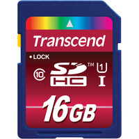 Transcend 16GB SDHC Class 10 UHS-I 600x (Ultimate)