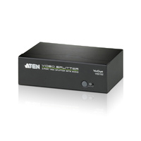 Aten VS0102 2-Port VGA Splitter with Audio, up to 1920x1440, 450MHz Video Bandwidth
